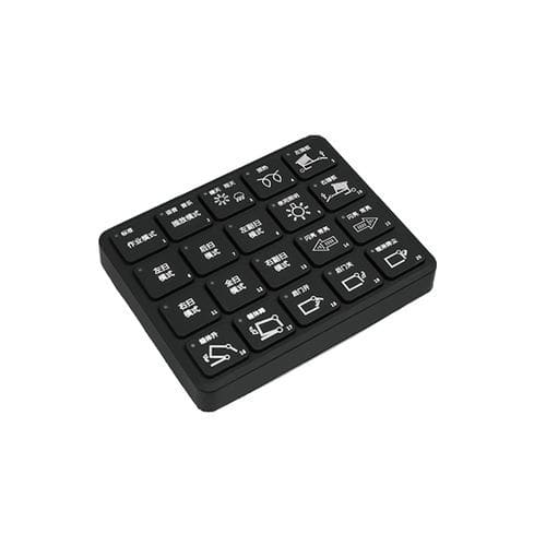 20-key keypad - SPM-KEYP-A20 - Hunan SonnePower International Co., Ltd. - panel-mount / silicone / CAN-Bus