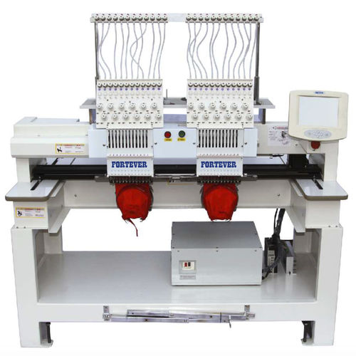 Multi-head embroidery machine - FORTEVER FT-1202/FT-1204 - Elestar - for caps
