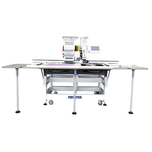 Single-head embroidery machine - FORTEVER FT1201+1PD - Elestar
