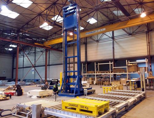 Belt conveyor - Matrex - roller / chain / vertical