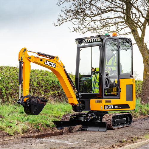 Mini-excavator - 19C-1 - JCB - tracked / diesel / construction