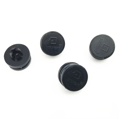 Non-threaded end cap - MIV-15WG - Shenzhen Milvent Technology Co.,Ltd - cylindrical / plastic