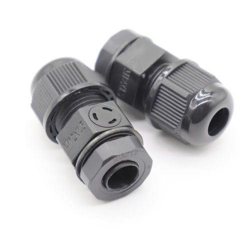 Cable gland - Black M12*1.5 - Shenzhen Milvent Technology Co.,Ltd