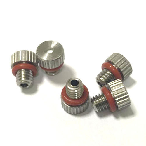 Vent plug - Shenzhen Milvent Technology Co.,Ltd - round / male / metal