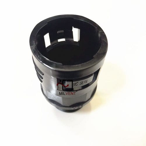 Threaded fitting - MIL-QCFC-N - Shenzhen Milvent Technology Co.,Ltd - quick / nylon