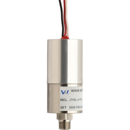 Piston pressure switch - J705L  - Whitman Controls Corporation - for gas / for oil / for water