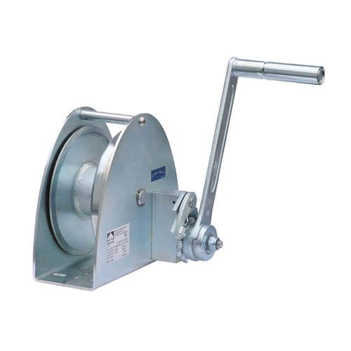 Manual winch KWV Lifting Products Ltd wire rope / stainless steel