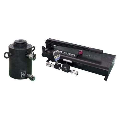 Static load test equipment - Novatest - manual / pile