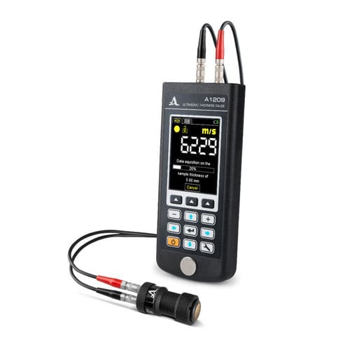 Ultrasonic thickness gauge - A1209 - Novatest - digital display / NDT