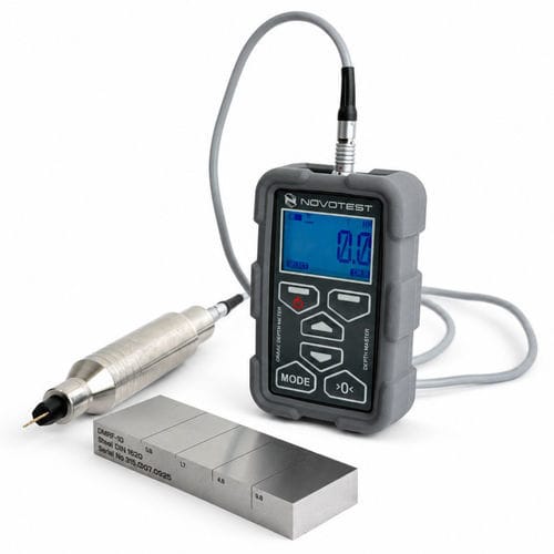 Digital depth gauge - Novatest - high-accuracy / IP54 / defect