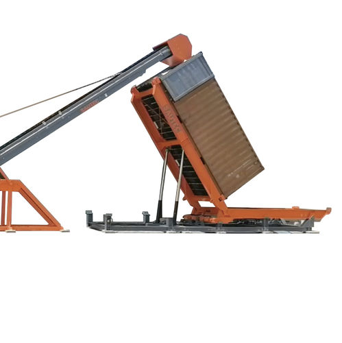 Electric tipping station - SAUTEC - hydraulic / electric and hydraulic / for containers