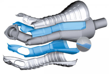 High-temperature thermal shield - Tmax-DryTec - Thermamax