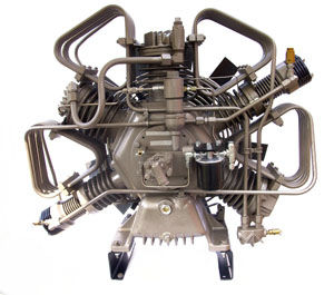 Piston compressor - NI5xx-x series - L & M Compressor - nitrogen / electrically-powered / stationary