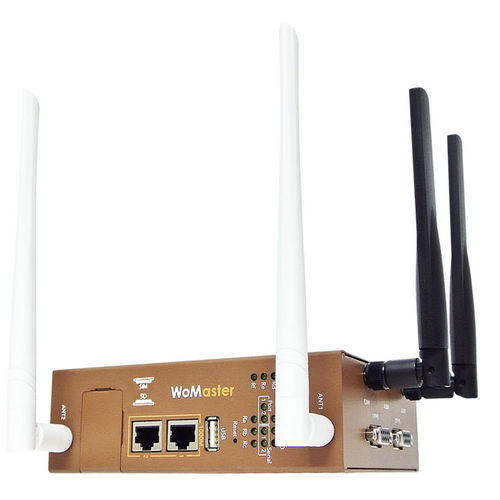 Cellular communication router - WR312G-LTE - WoMaster - RS232 / LAN / WAN