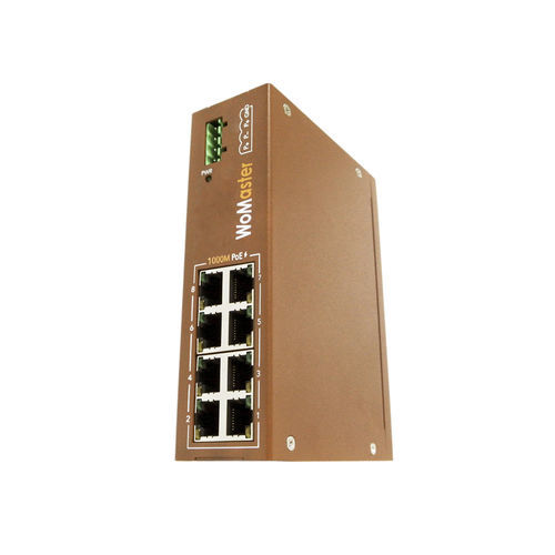 PoE ethernet switch - DP208 - WoMaster - managed / 8 ports / gigabit