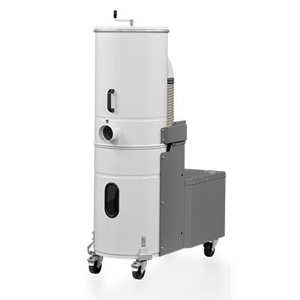 Filter industrial dust collector - DUSTOMAT 10  - oberA - pulse-jet backflow / mobile / for wood dust