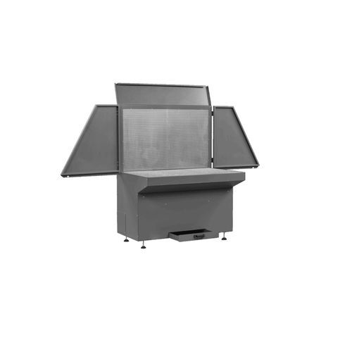 Wood dust downdraft table A & AT oberA for surface treatment / for polishing / for
