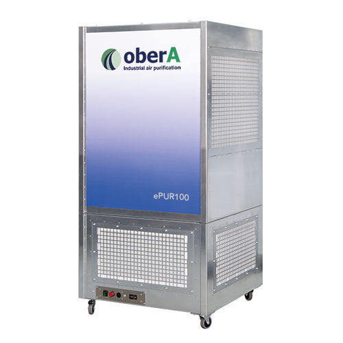 Mobile air purifier - ePUR 100 - oberA - filter / for commercial buildings / industrial