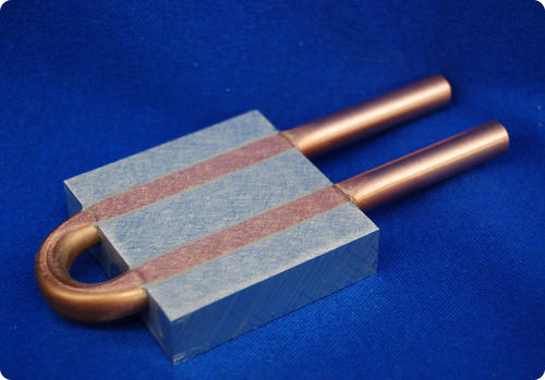 Liquid-cooled cold plate - HB-2P Series - D6 Industries, Inc. - aluminum / copper