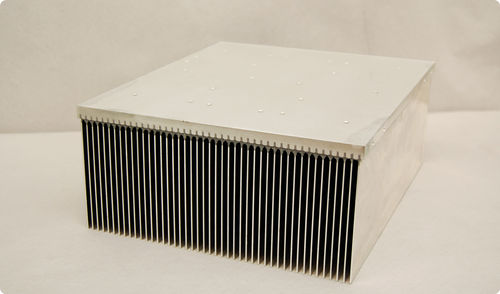 Steel heat sink - DW5 Series - D6 Industries, Inc. - with ventilator