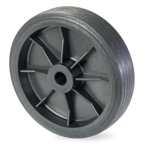 Wheel with solid tire - LT SR SR - Tecno Ruote Group Srl - rubber / handling
