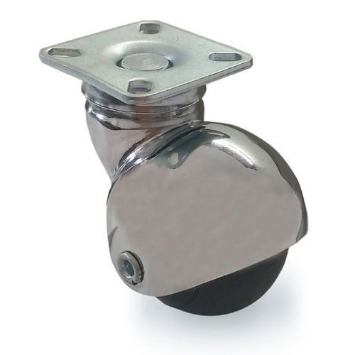 Swivel caster - EG - Tecno Ruote Group Srl - base plate / threaded stud / non-marking