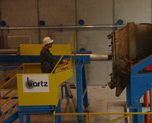 Thermal cleaning system - BARTZ MASCHINENBAU GMBH - for foundry applications / rotary