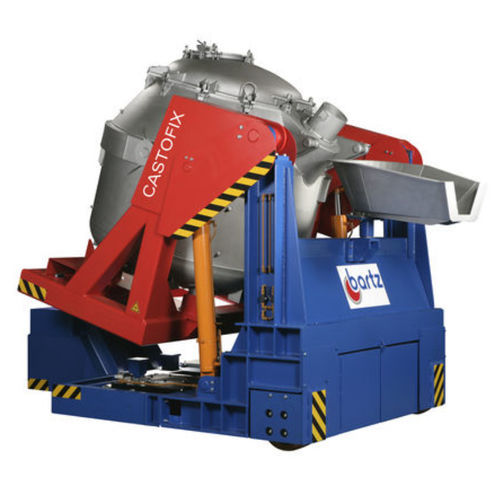 Electric tipping station - Castofix - BARTZ MASCHINENBAU GMBH - for containers / crucible / compact