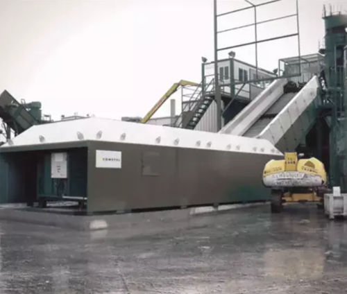 Transporting conveyor - COMETEL S.A. - recycling / for vehicles / for heavy loads