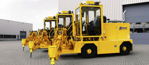 Hydraulic breaker - HENCON B.V. - for excavators / for backhoe loaders / vertical