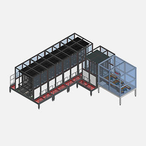 Transport conveyor system - BRC - HANWHA MACHINERY - industrial / for cassettes