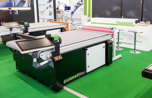 Blade cutting machine - NOVEX ADVANTECh - GUNNAR AG - for plastics / for fabrics / for composite materials