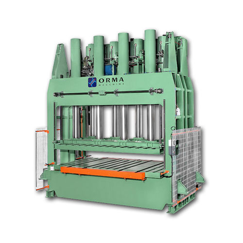 Hydraulic press - PFL series - ORMAMACCHINE S.p.A. - for gluing / for wood / for wooden panels