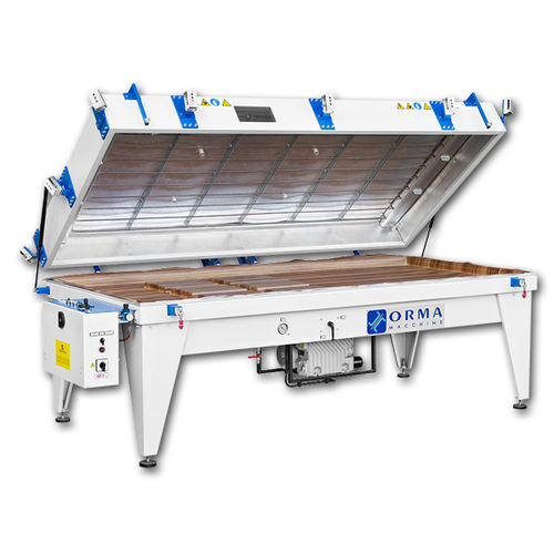 Membrane press - PLUS - ORMAMACCHINE S.p.A. - for wood / for wooden panels / vacuum