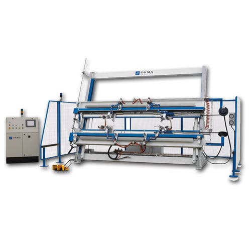 Horizontal clamping machine - FUTURA - ORMAMACCHINE S.p.A. - vertical / hydraulic