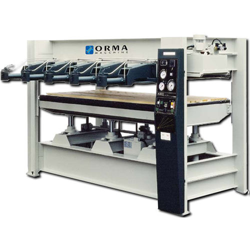 Hydraulic press - NPC/L - ORMAMACCHINE S.p.A. - for gluing / for wood / for wooden panels