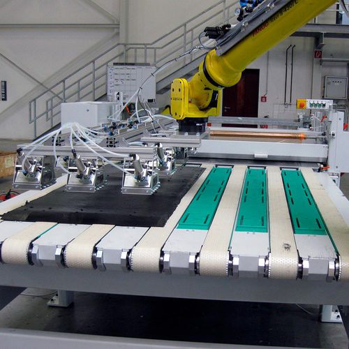 Knife cutting machine - Schmidt & Heinzmann GmbH & Co KG - blade / for plastics / sheet