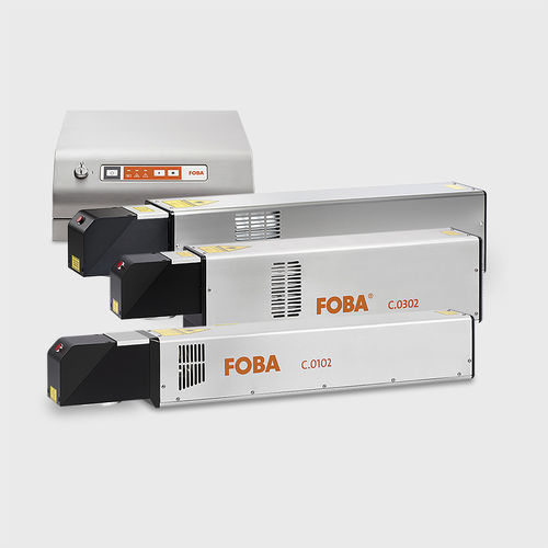 CO2 laser marking machine - C.0102 / C.0302 / C.0602 - FOBA Laser Marking + Engraving - metal / plastic / paper