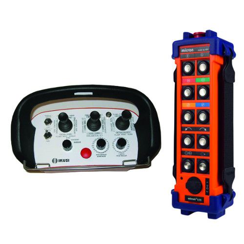Radio control - KM KUMSAN CRANE SYSTEMS - with buttons / joystick / industrial