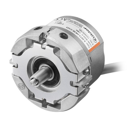 Absolute rotary encoder - Sendix 5873 - KÜBLER GmbH - optical / solid-shaft / single-turn