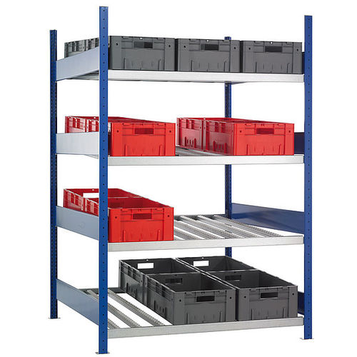 Storage warehouse shelving - SCHULTE Lagertechnik - Gebr. Schulte GmbH & Co. KG - for boxes