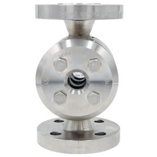 Flange sight glass - Type 520 - ACI Industriearmaturen GmbH - tempered glass facing / for chemicals / borosilicate glass