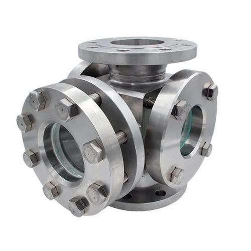 Sight glass for industrial applications - Type 591 - ACI Industriearmaturen GmbH - monitoring / borosilicate glass / flange