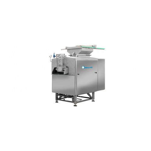 Steam industrial cooker - LAB 18/600 - MilkyLAB SRL - for processed cheese / stainless steel