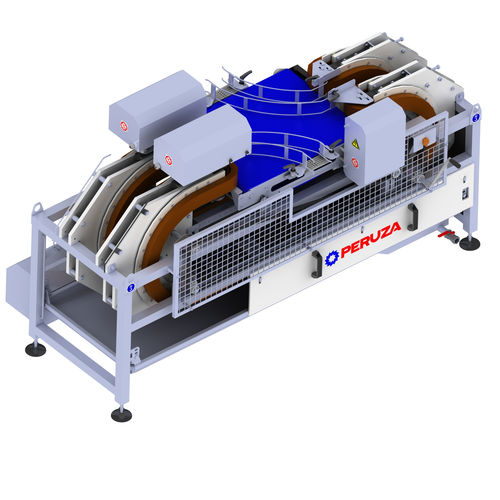 Water washing machine - PERUZA limited liability company - automatic / for the food industry / high-speed