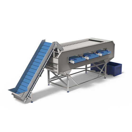 Food grader WRS Sormac B.V. with conveyor