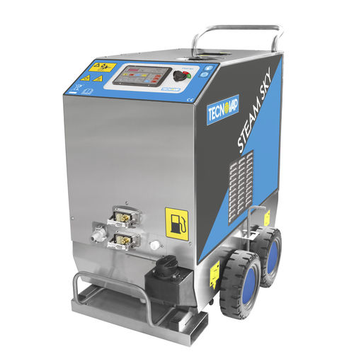Hot water steam generator STEAM SKY Tecnovap mobile