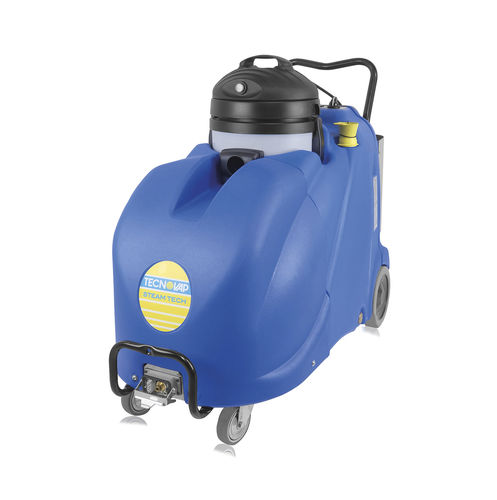 Single-phase steam cleaner - STEAM TECH - Tecnovap - three-phase / with tank / suction