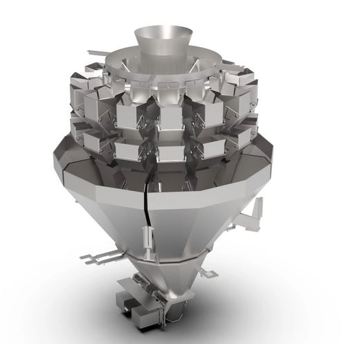 Multihead weigher - Constructie Bruynooghe N.V. - vegetable / with central feed / stainless steel