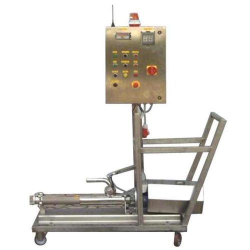 Single-screw pump - Due Ci Inox Snc - for dairy products / whey / electric